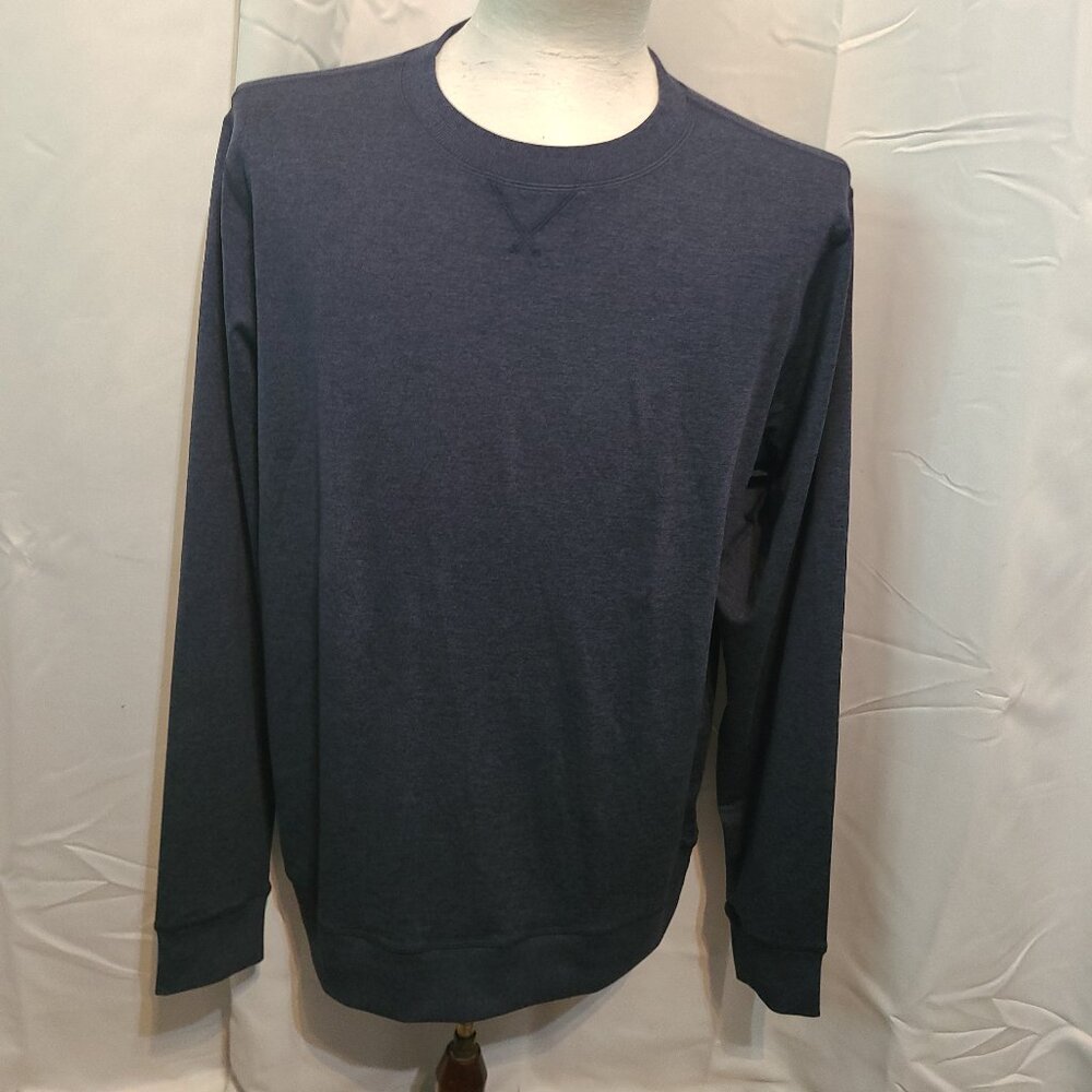 Rhoback Pace Performance Crew Pullover Men’s Size Large Dark Grey Golf